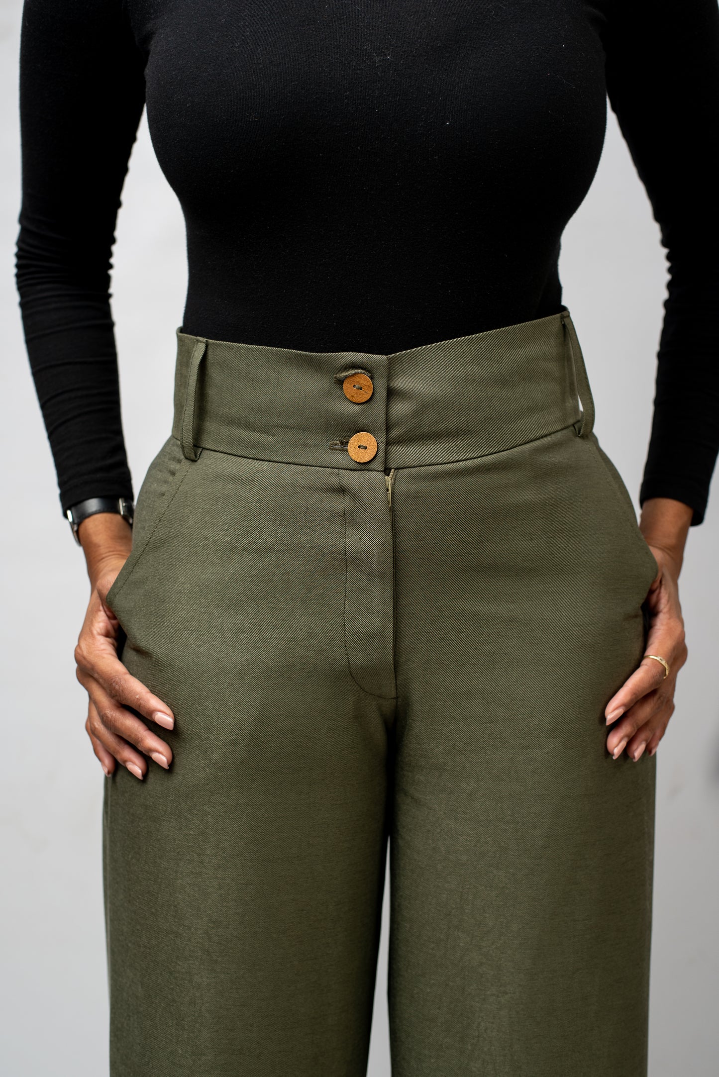 Phefo high-waist Pants