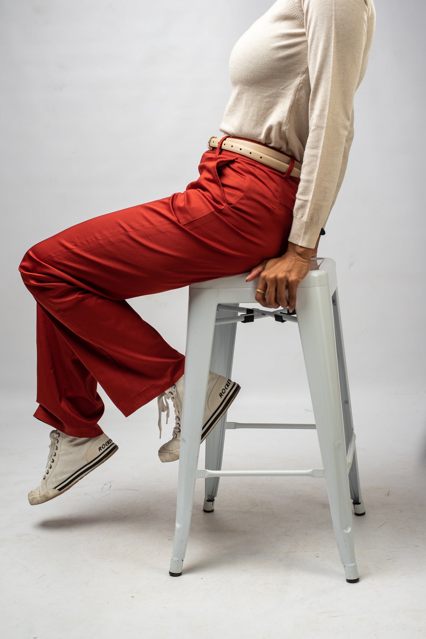 Naomi Sateen Pants