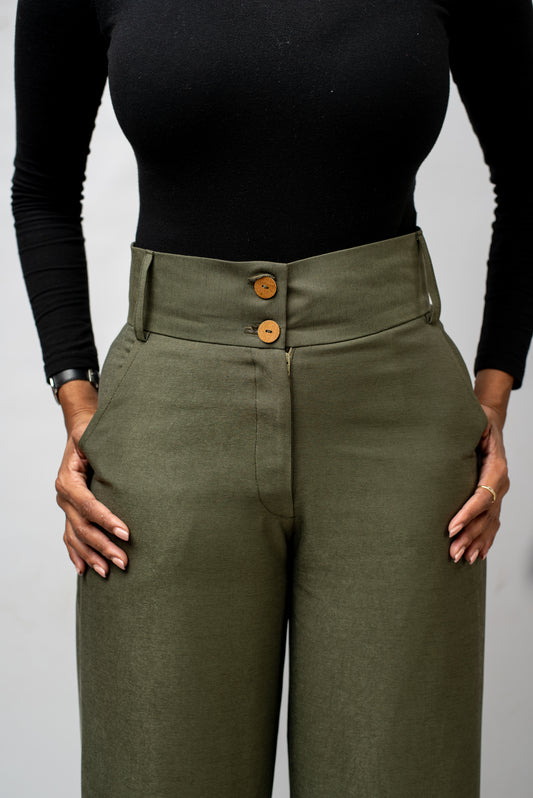 Phefo high-waist Pants